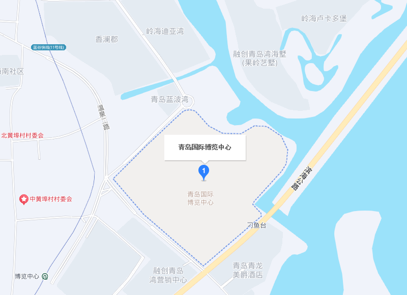 JM2025第28届青岛国际机床展览会展馆地图