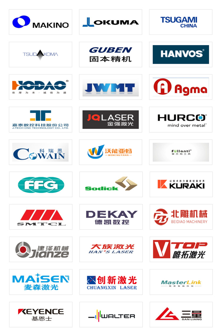 宁波机床模具展知名展商图