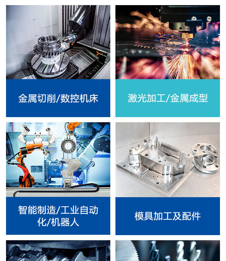 宁波机床模具展展品范围图