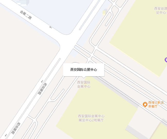良之隆·2025中国陕菜食材电商节展馆地图