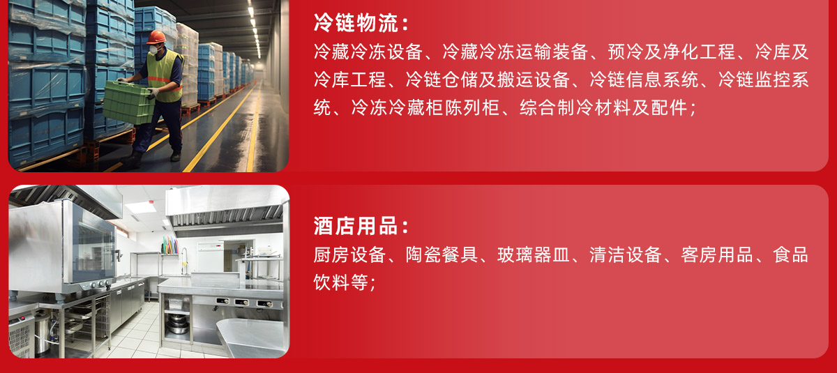 中国陕菜食材电商节展品范围图