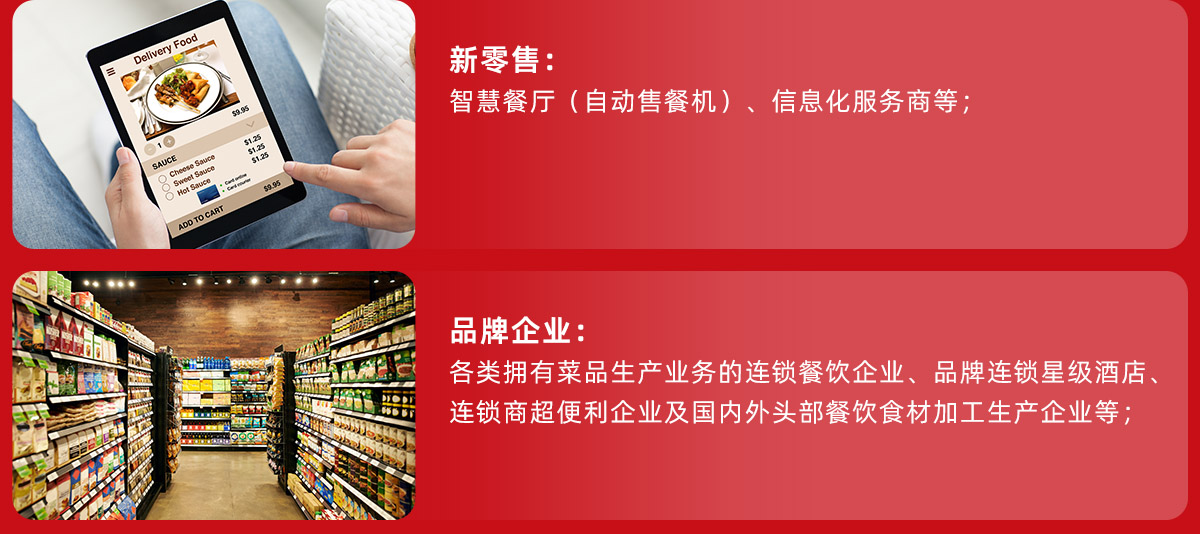 中国陕菜食材电商节展品范围图