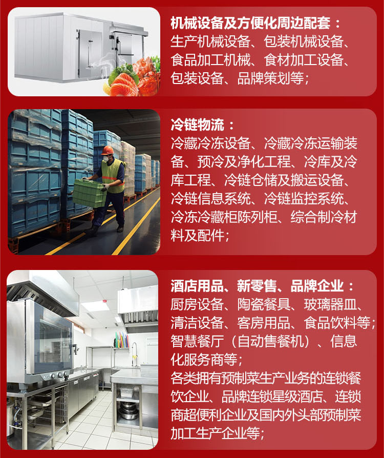 良之隆·2025中国陕菜食材电商节展品范围图