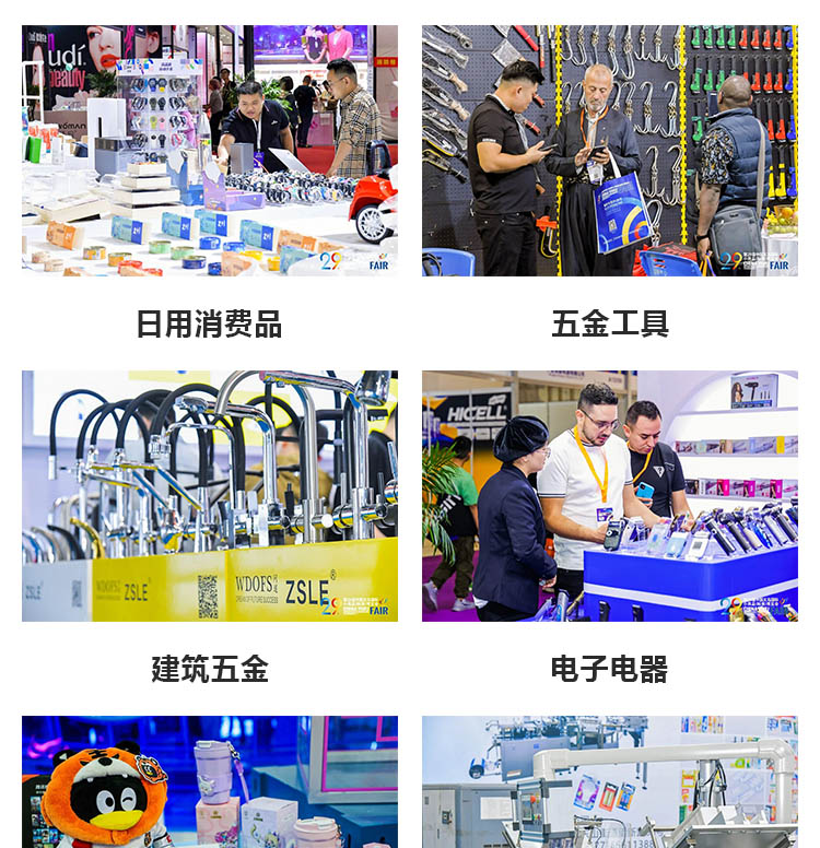 义乌出口商品展展品范围图