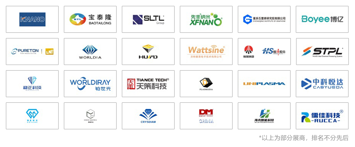 上海碳材料展知名展商图
