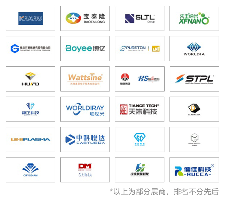 上海碳材料展知名展商图
