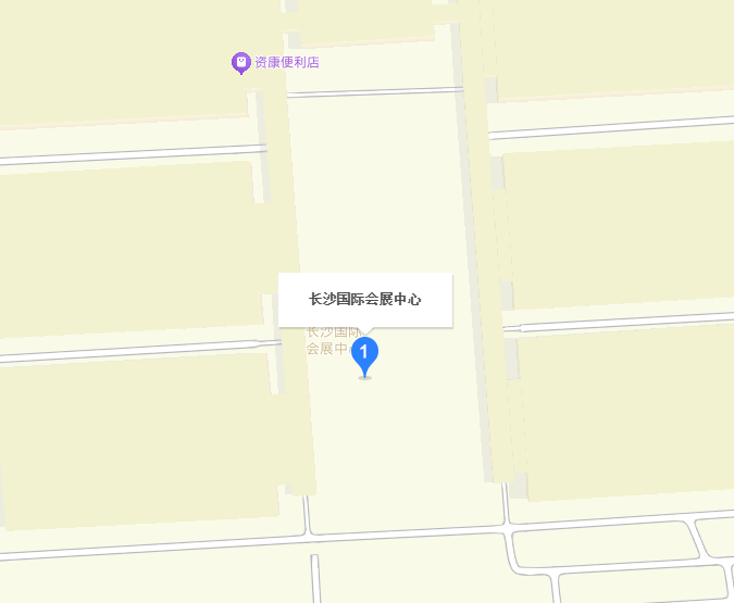 中国湘菜食材电商节展馆地图