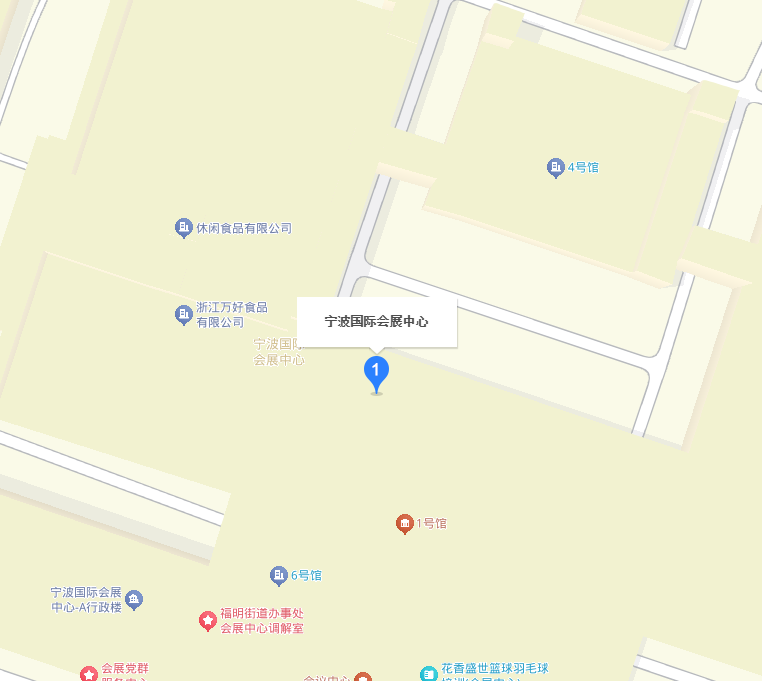 2025第19届宁波国际塑料橡胶工业展览会展馆地图