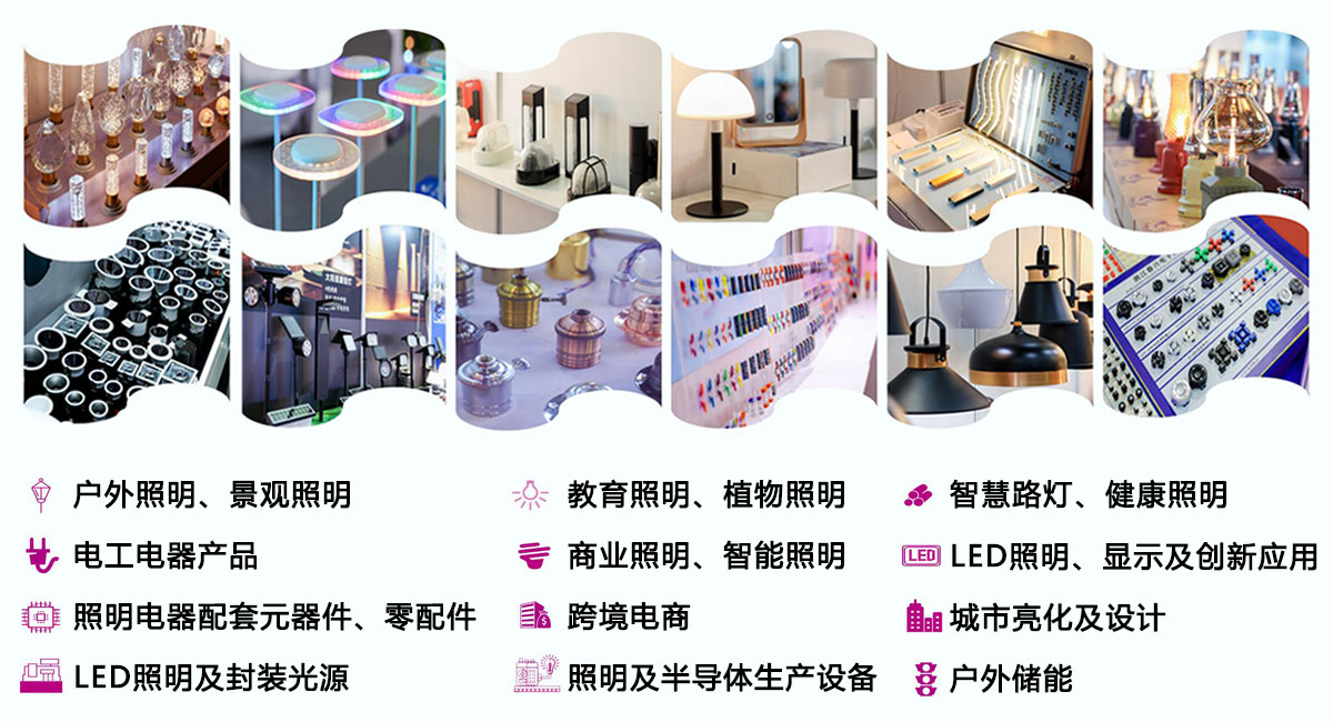 义乌照明展展品范围图