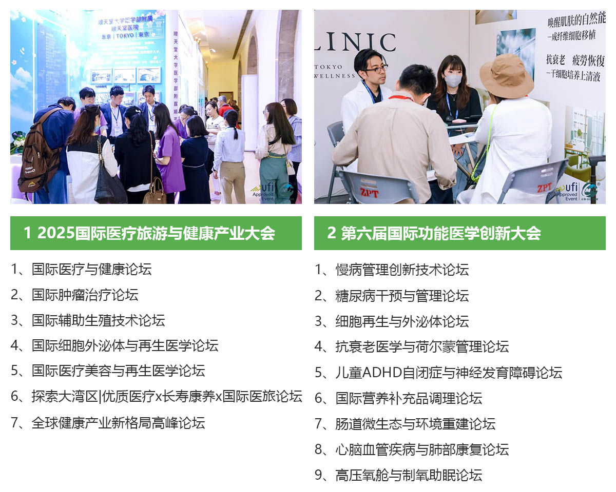 深圳医疗旅游展同期活动图