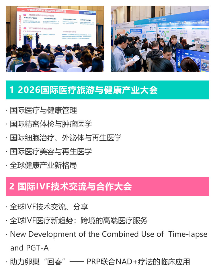 上海医疗旅游展同期活动图