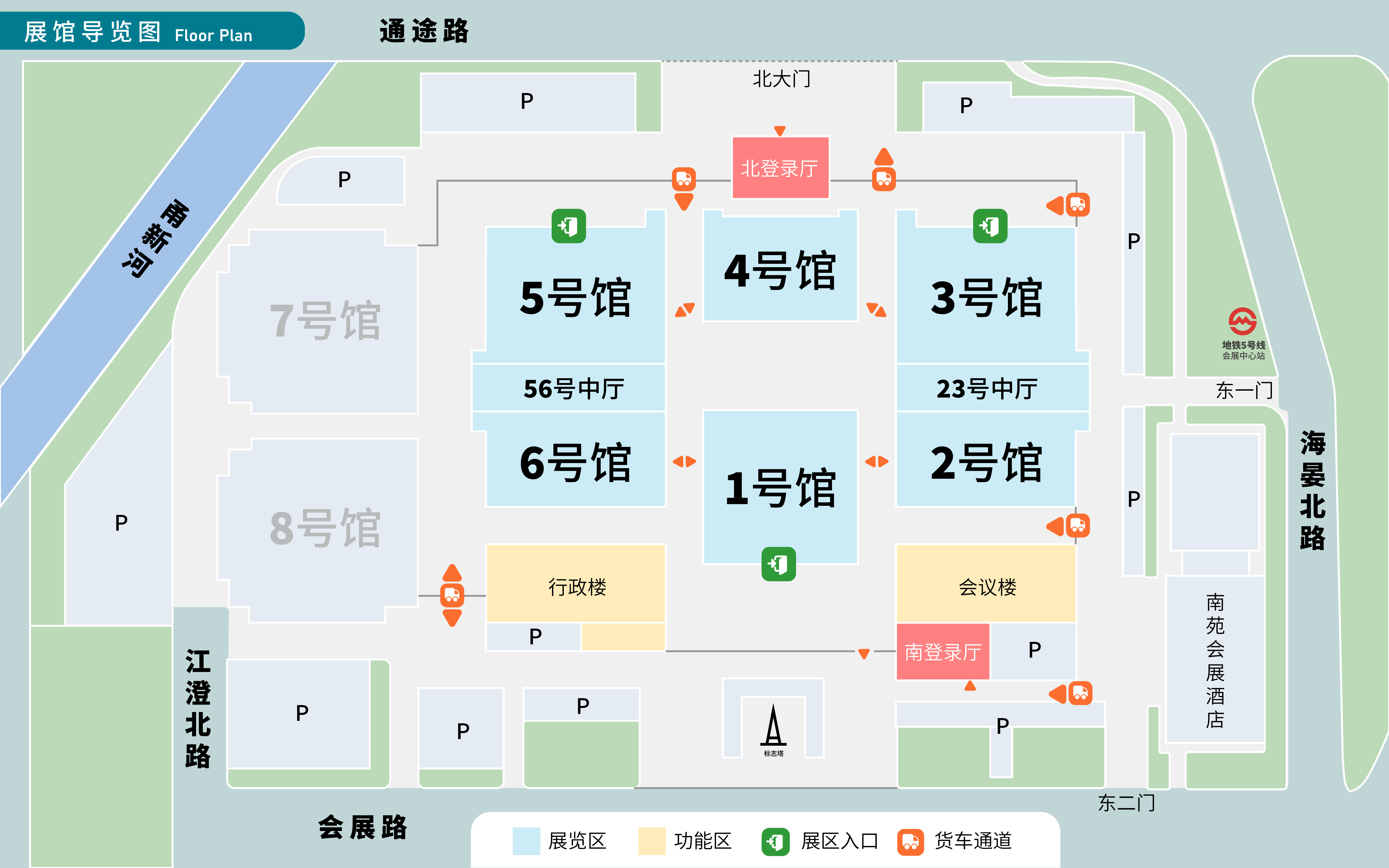 2025宁波国际机床装备展览会展馆分布图