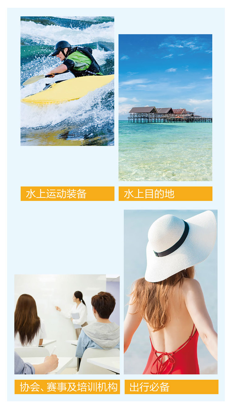 2025上海国际水上运动展览会展品范围图
