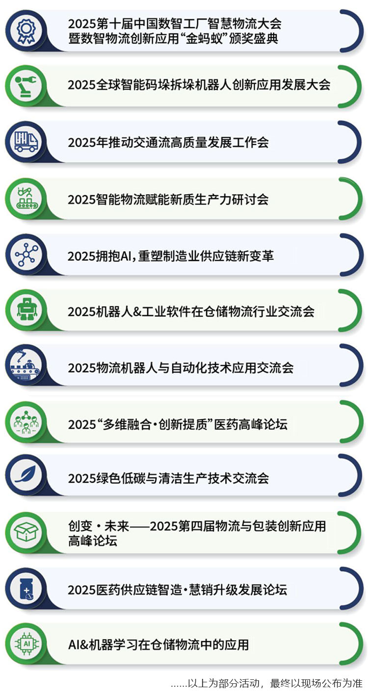 2025中国（广州）国际物流装备与技术展览会同期活动图