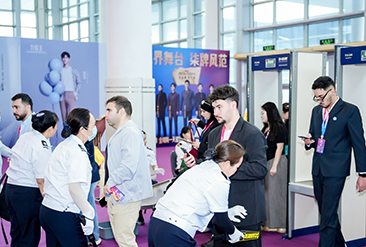 厦门纺博会现场活动图1