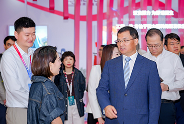 厦门纺博会现场活动图2