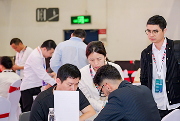 厦门纺博会现场活动图3