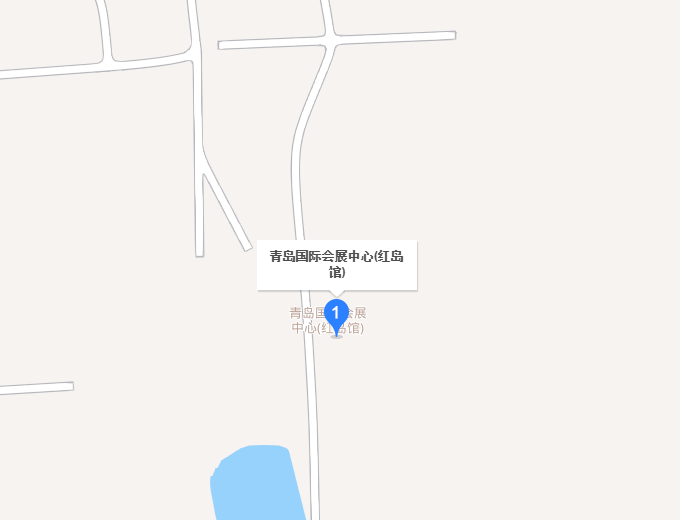 青岛金属加工展展馆地图
