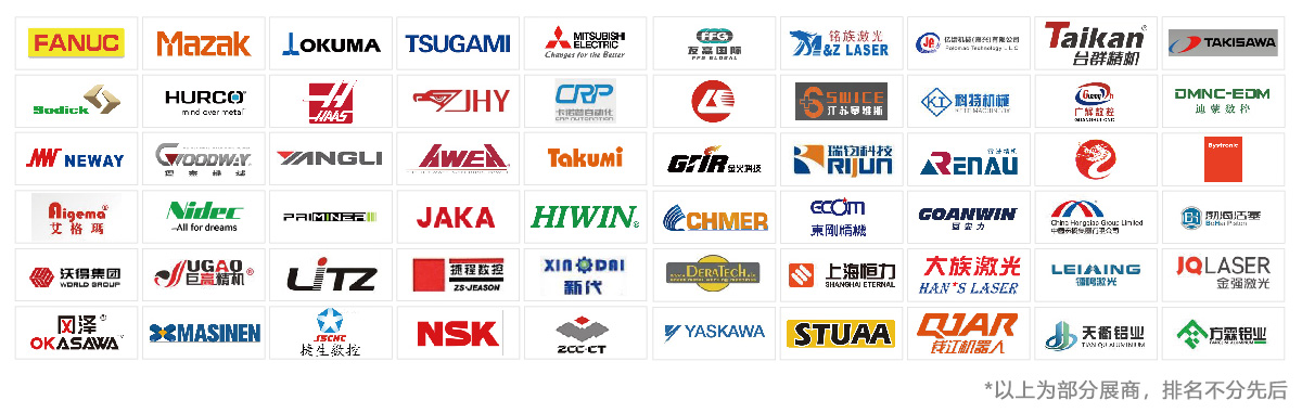 青岛金属加工展知名展商图