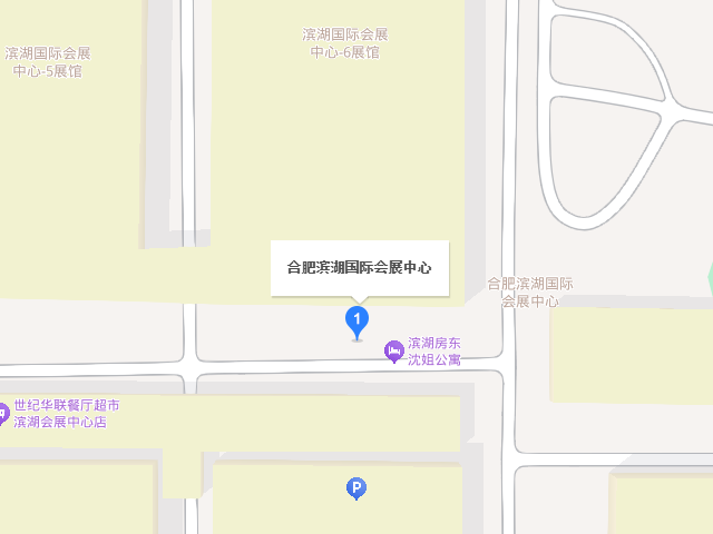 2025金诺·第2届合肥国际机床展馆地图