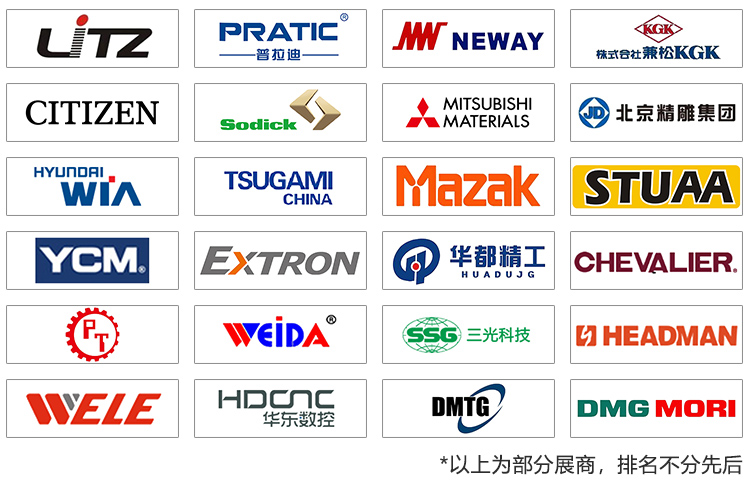 JM2025第28届济南国际机床展览会知名展商图