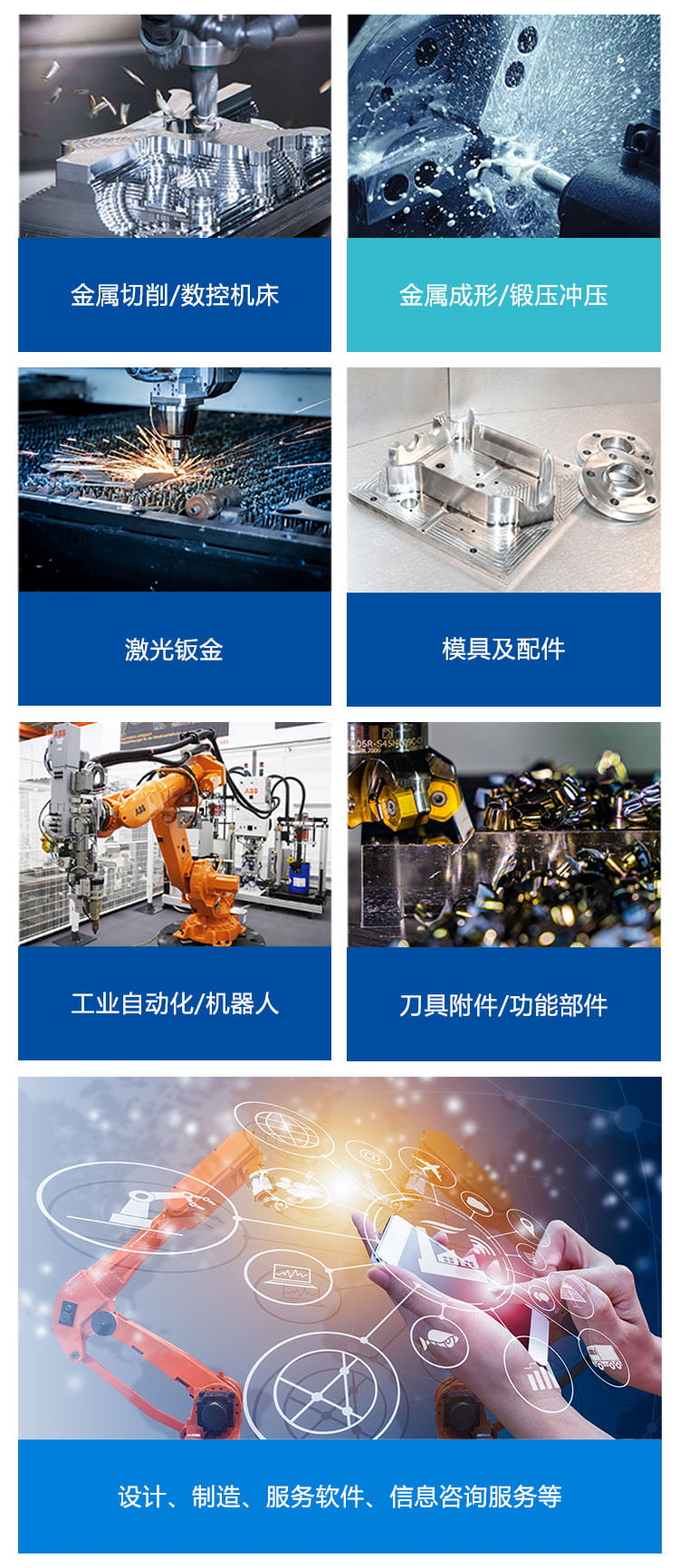 JM2025第28届济南国际机床展览会展品范围图
