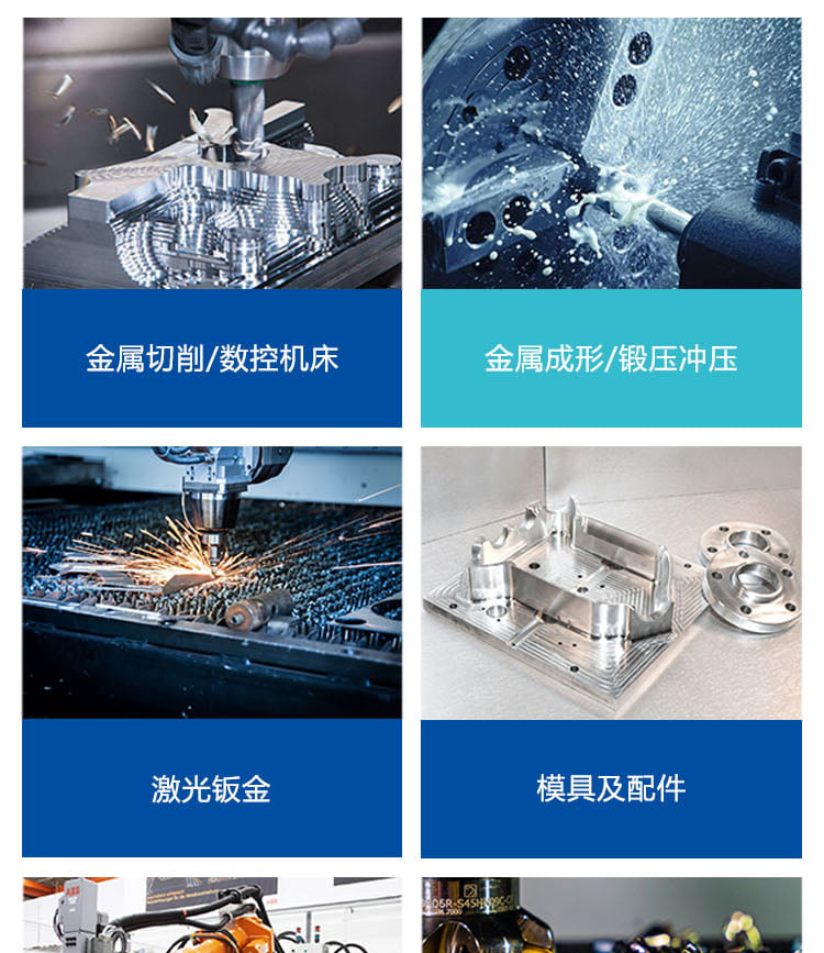 济南金诺机床展展品范围图