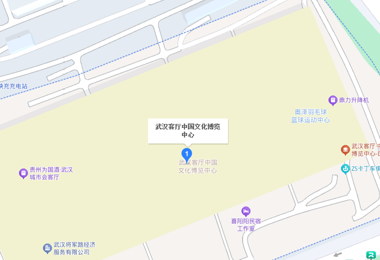 武汉整装家居展展馆地图