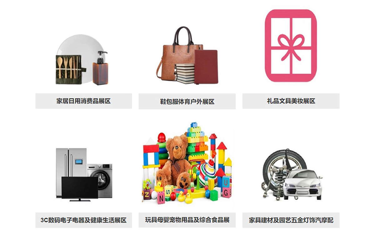 2025中国（厦门）国际跨境电商展览会展品范围图