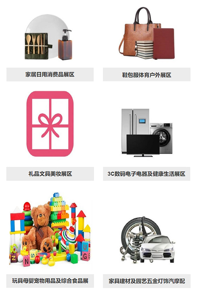 2025中国（厦门）国际跨境电商展览会展品范围图
