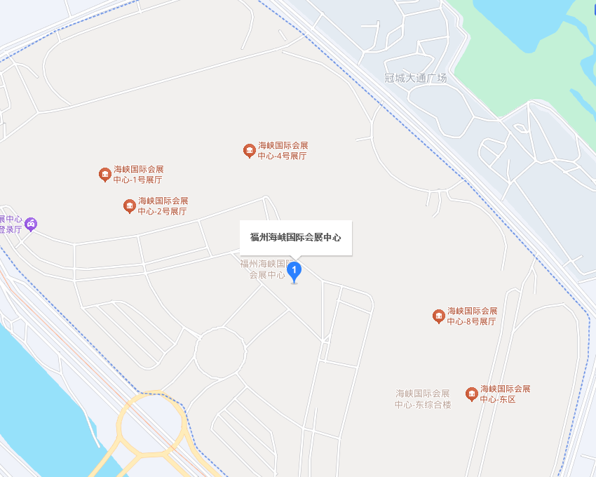 中国（福州）国际渔业博览会展馆地图