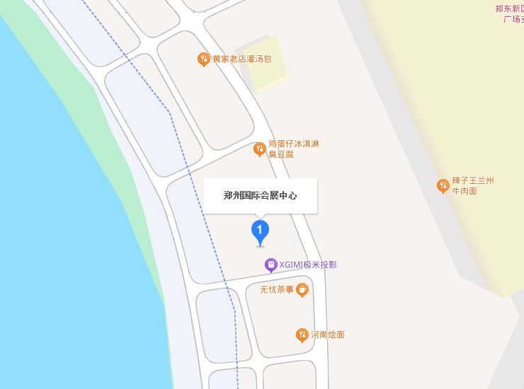 郑州肉博会展馆地图