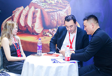 郑州肉博会现场活动图3