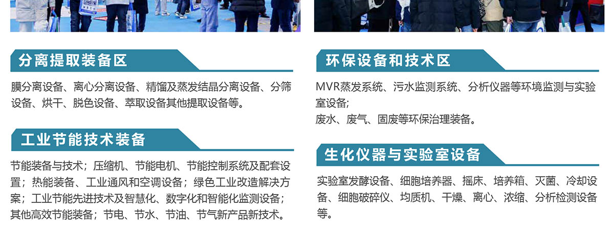 济南生物发酵展展品范围图