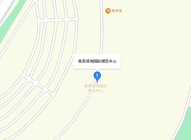 良之隆·中国赣菜食材电商节展馆地图