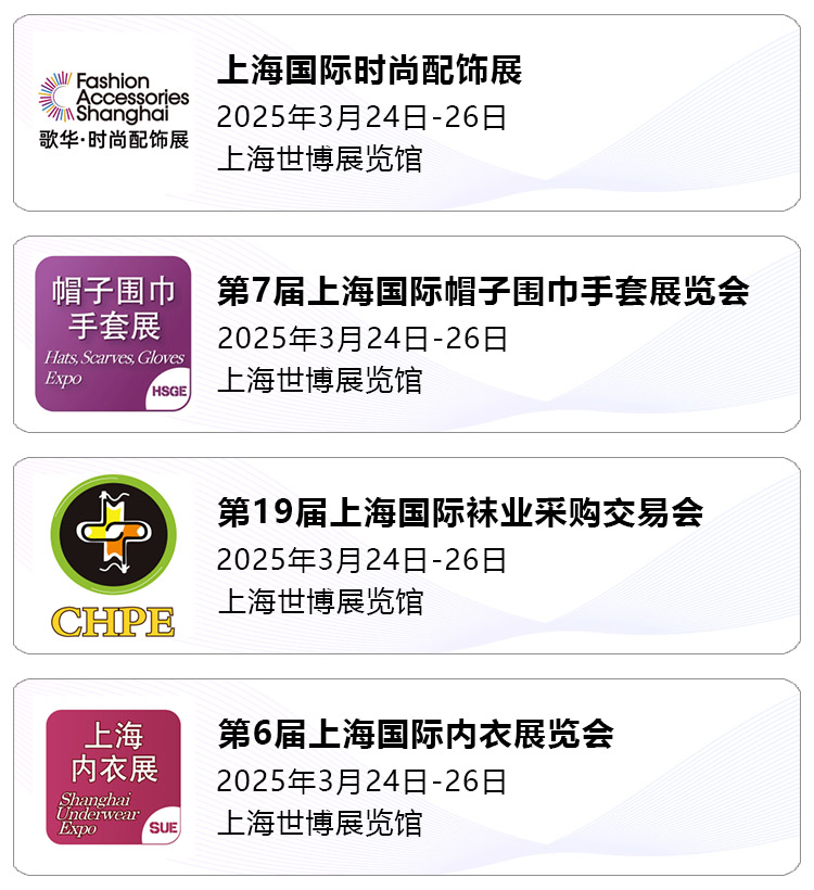 2025上海国际时尚饰品展同期展会图