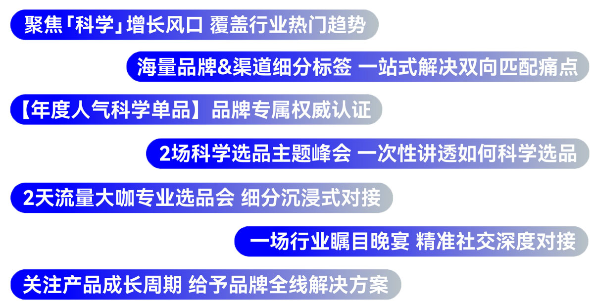 2024年度仪美尚科学选品节展会亮点图