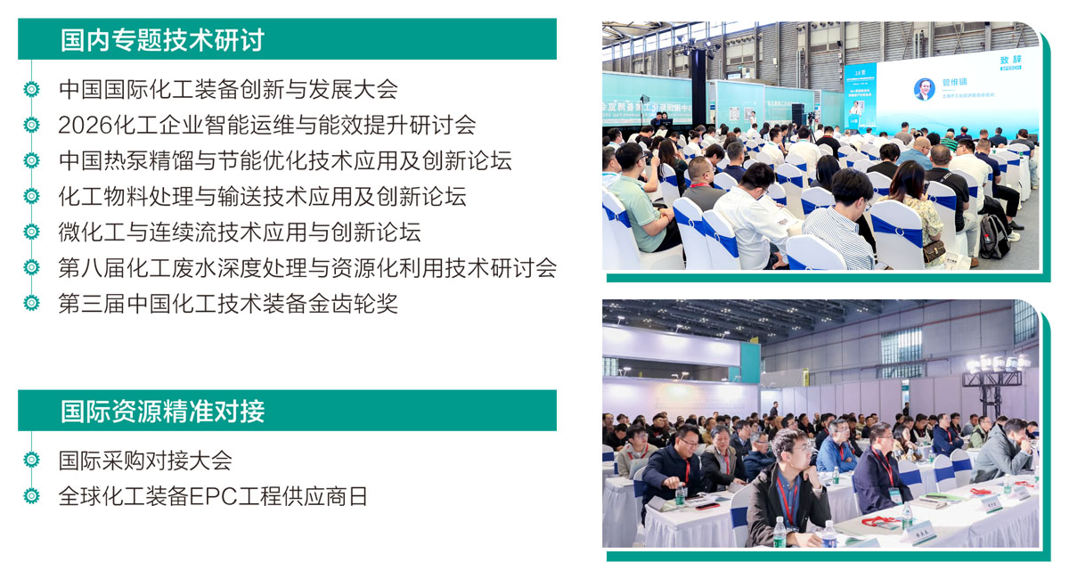 上海国际化工展论坛活动图