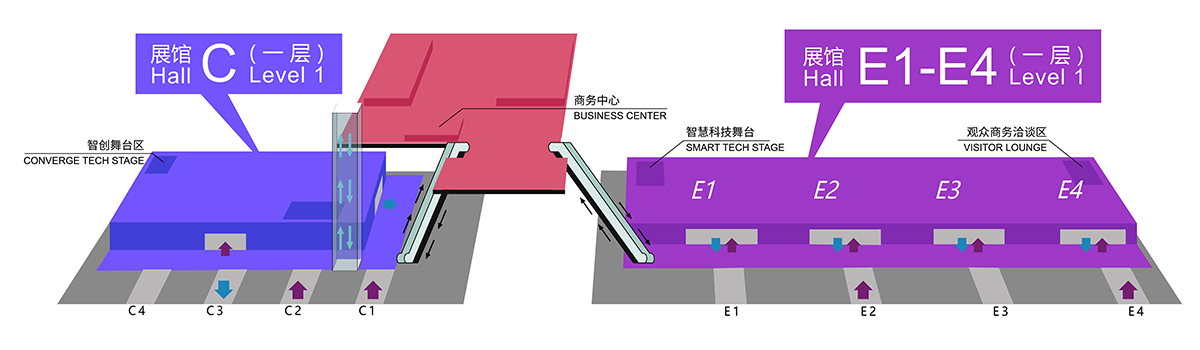 北京国际视听展展馆分布图