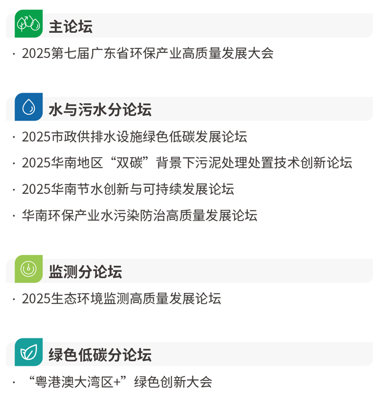 中国环博会广州展论坛活动图