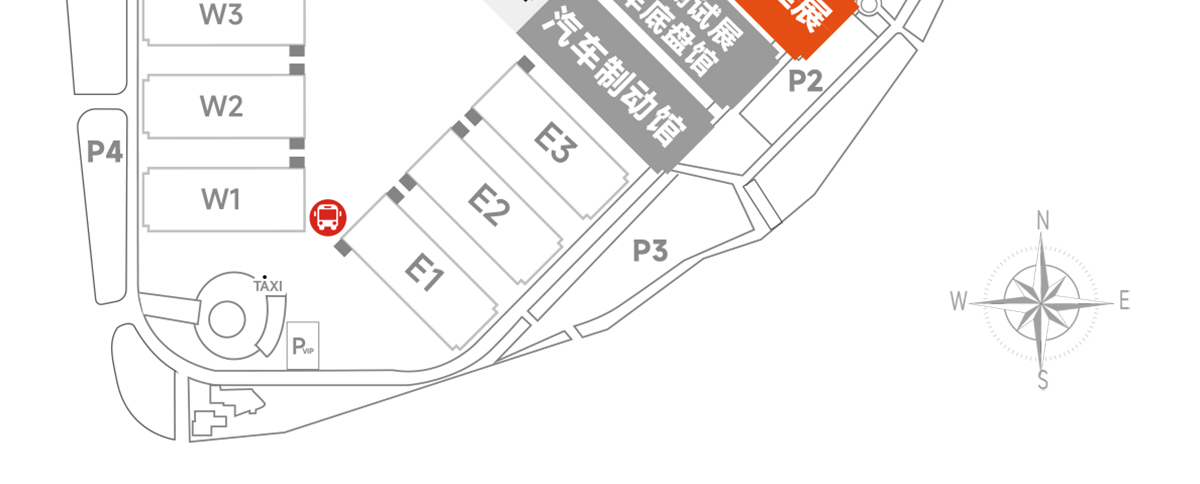 上海汽车热管理技术展展馆分布图