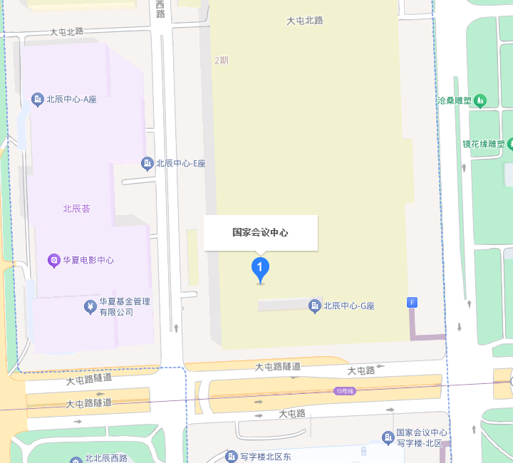 北京福祉展展馆地图