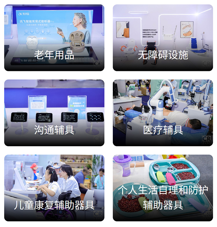 北京福祉展展品范围图