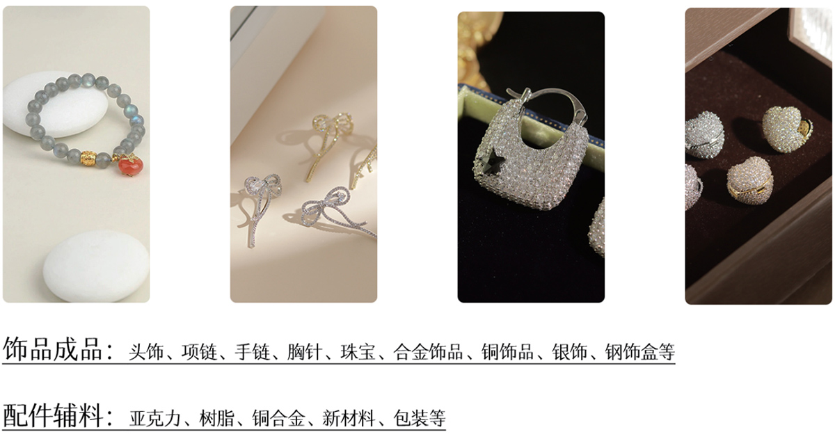 2025义乌时尚饰品工厂展品范围图