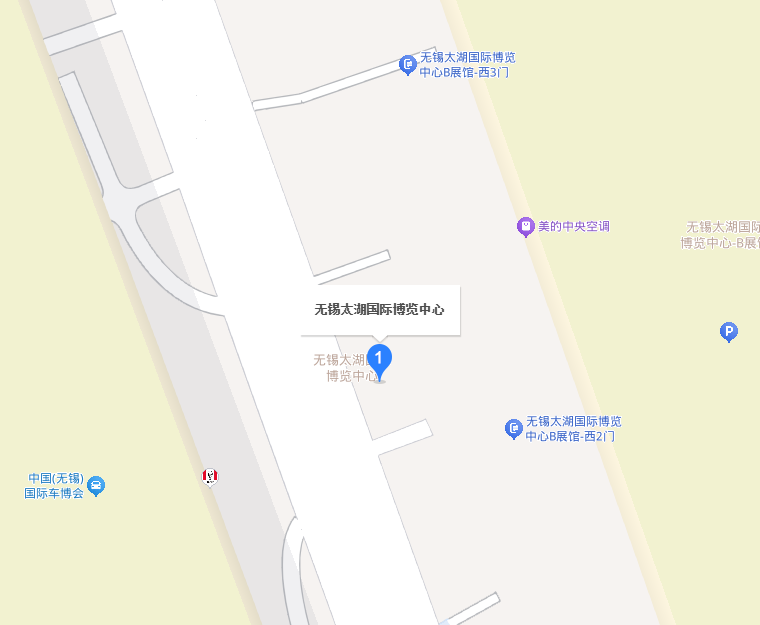 无锡合成树脂展展馆地图