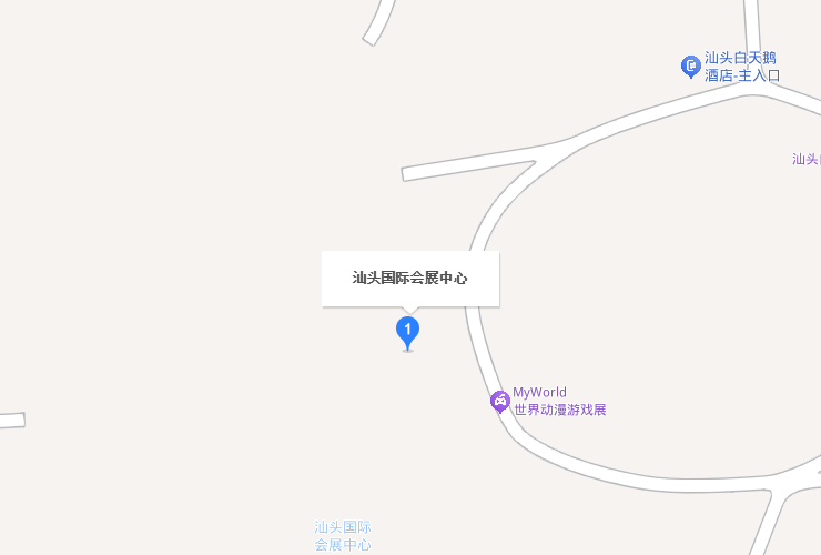 2025潮汕（聚成）日用百货新品博览会展馆地图