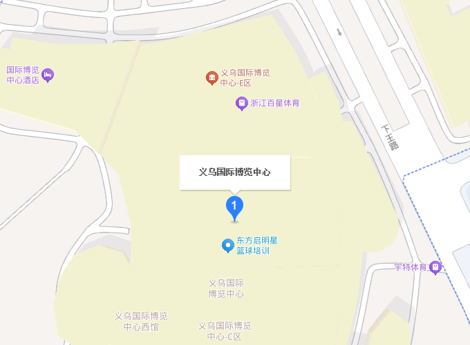 义乌电商百货展展馆地图