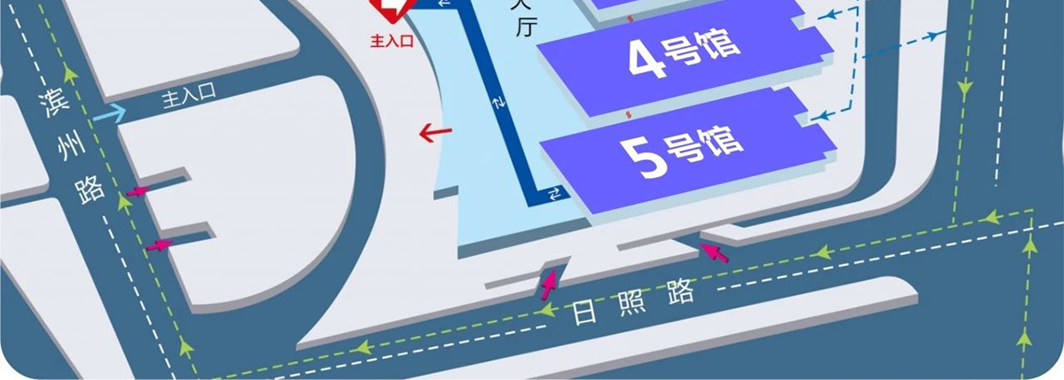 济南泵阀展展馆分布图