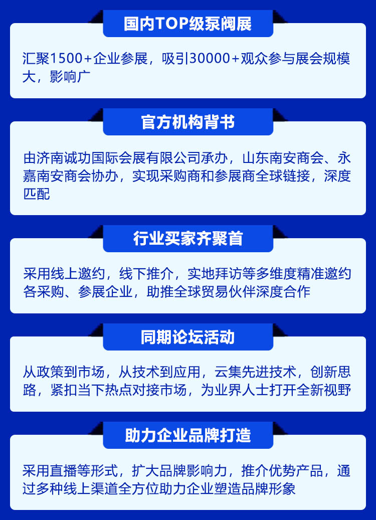 济南泵阀展展会亮点图
