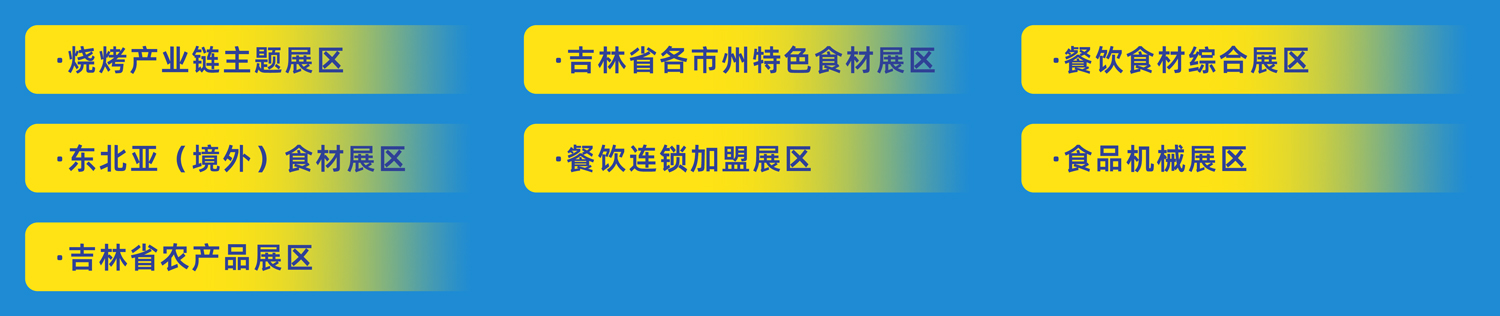 长春食材电商节展区规划图